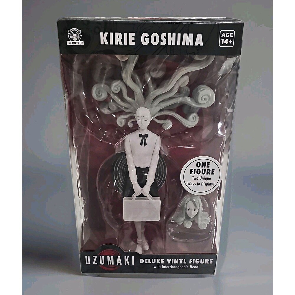 CultureFly Uzumaki Kirie Goshima Deluxe Vinyl Figure Interchangeable Head 11.25"